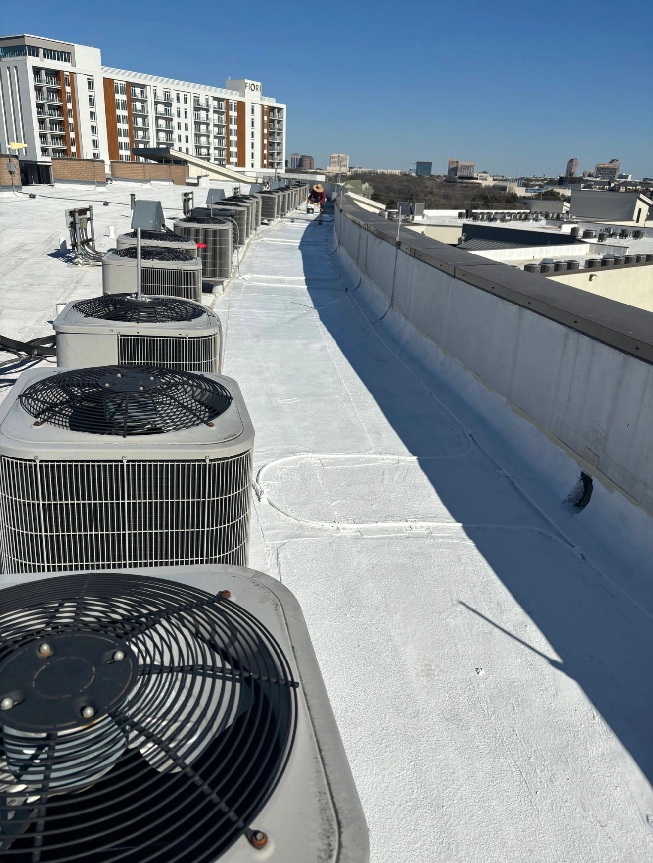 Multi-family roofing project in Dallas-Fort Worth